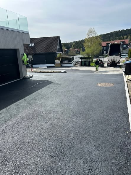 Ny gårdsplass i boligfelt – Lørenskog